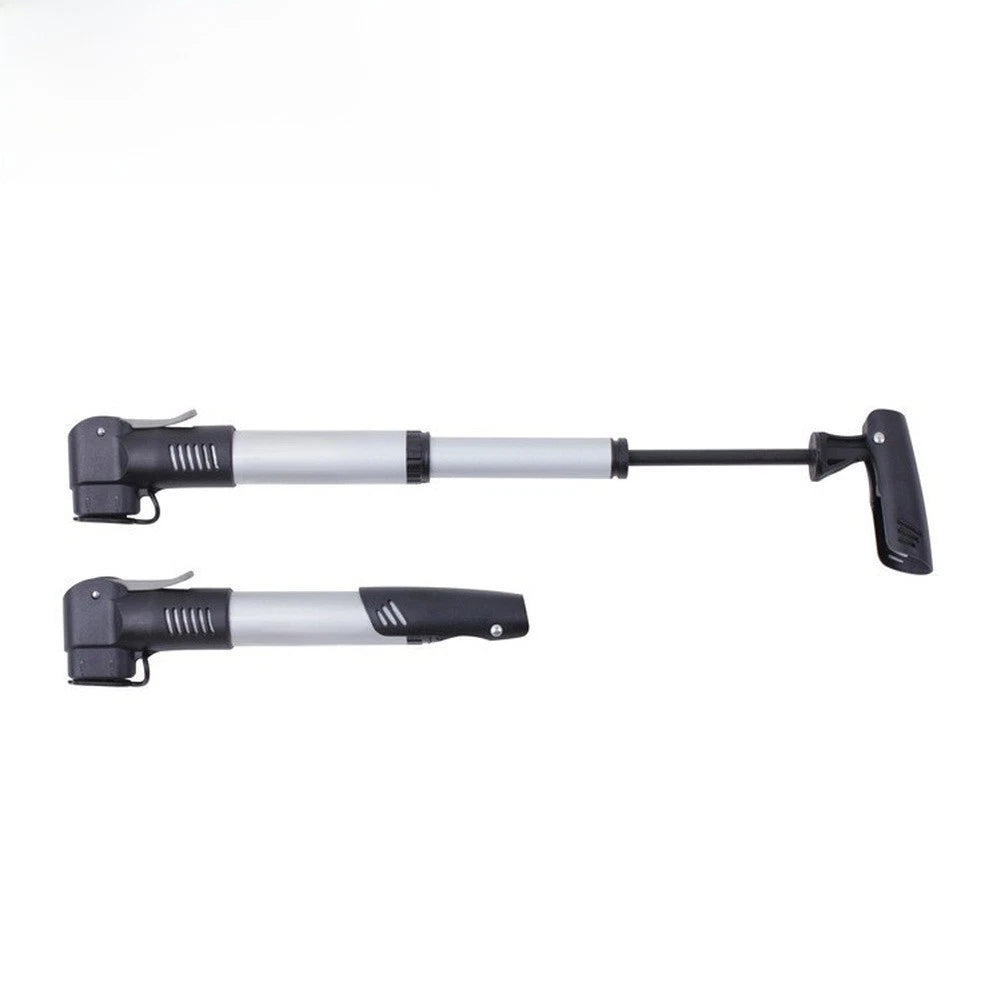 Aluminum Alloy Bike Floor Pump for Mini Portable French US Valves