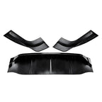 Rear Bumper Spoiler Lip for Mercedes Benz GLC Coupe 2023-2024 Carbon Look