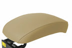 Leather Center Console Lid Armrest Cover for Kia Sportage (2005–2010) Beige