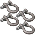 4x Screw Pin Shackle Anchor Ring for Tractor
