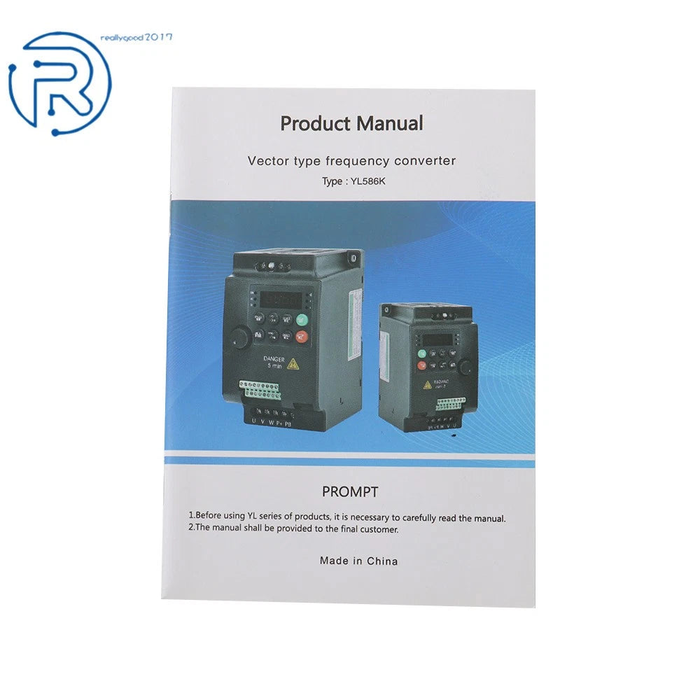 Variable Frequency Drive Inverter for 3 Phase Systems (220V, 4HP)