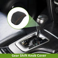 Gear Shift Knob Cover for Toyota RAV4 (2019–2024) Black Brown Faux Leather