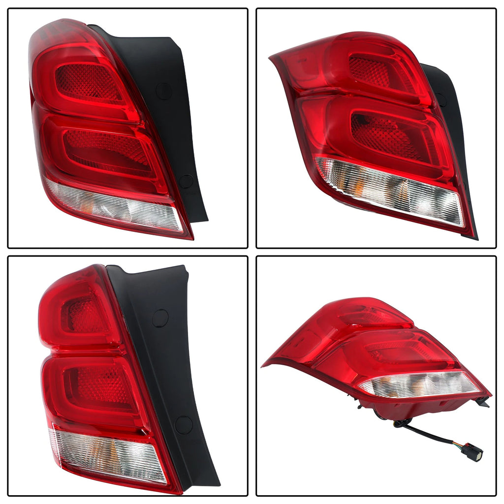 LED Brake Lamp Tail Light Assembly for Chevy Trax (2017–2022) Chrome