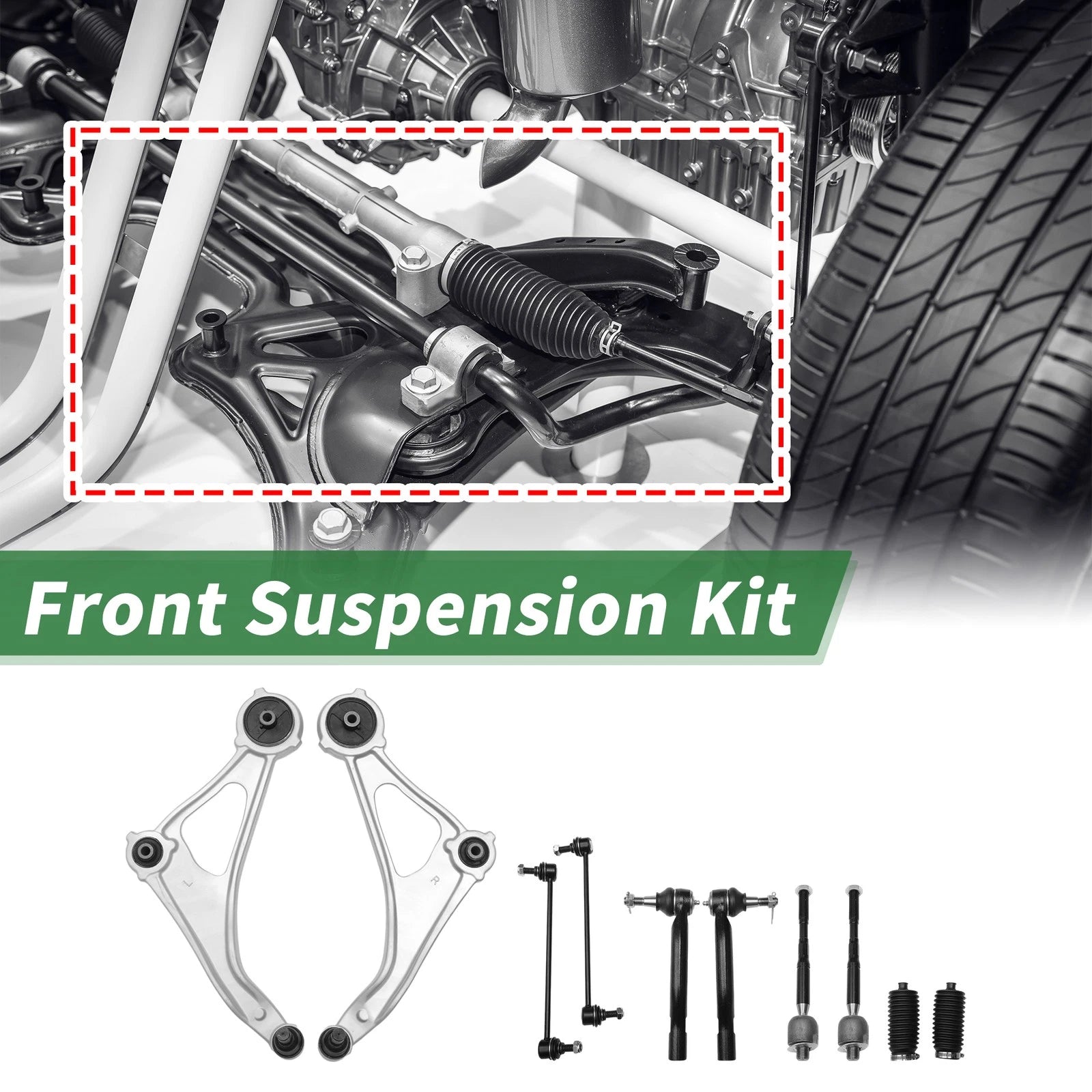 Set of 10 Front Stabilizer Bar Links for Nissan Maxima 