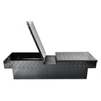 63" Aluminum Double Lid Gull Wing Tool Box for Pickup Trucks