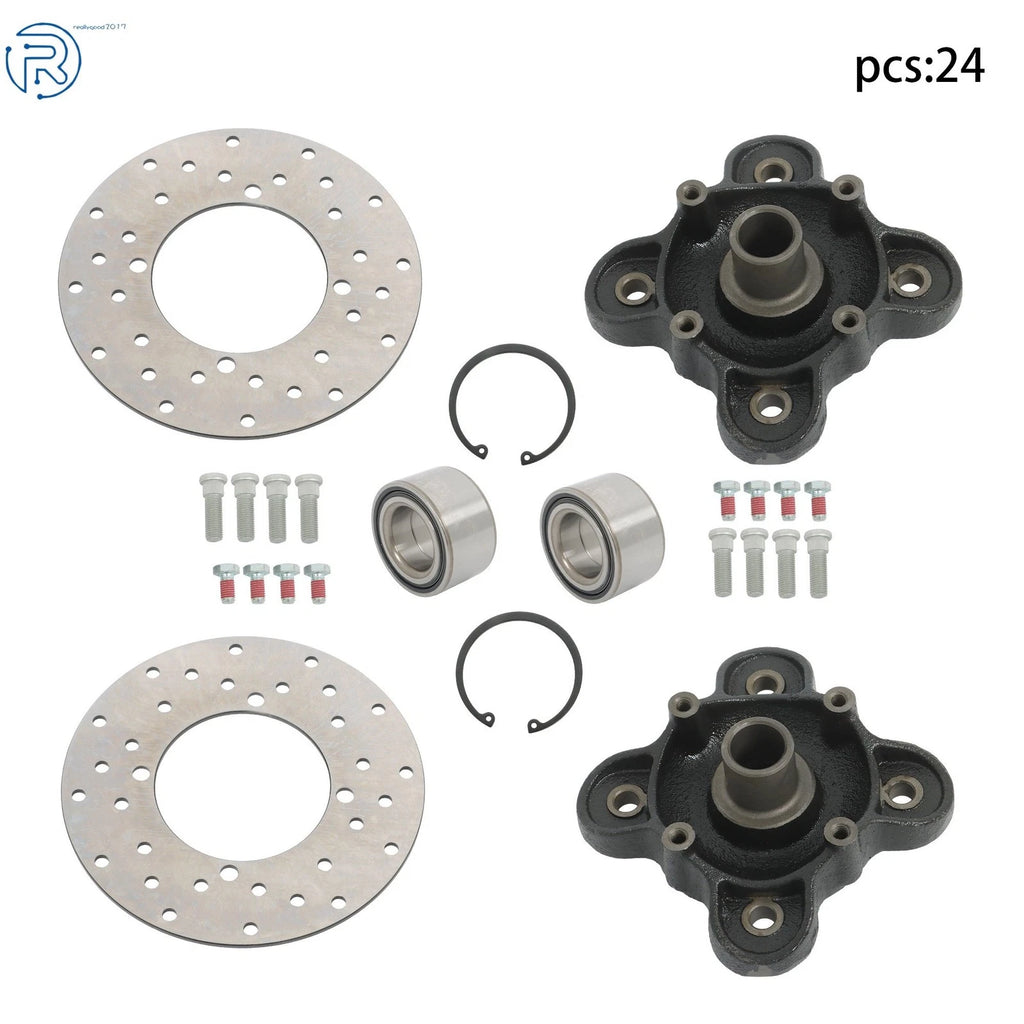 Rear Brake Rotor Bearing Stud Kits for Polaris Ranger 570/900 XP/Crew (2015–2016)