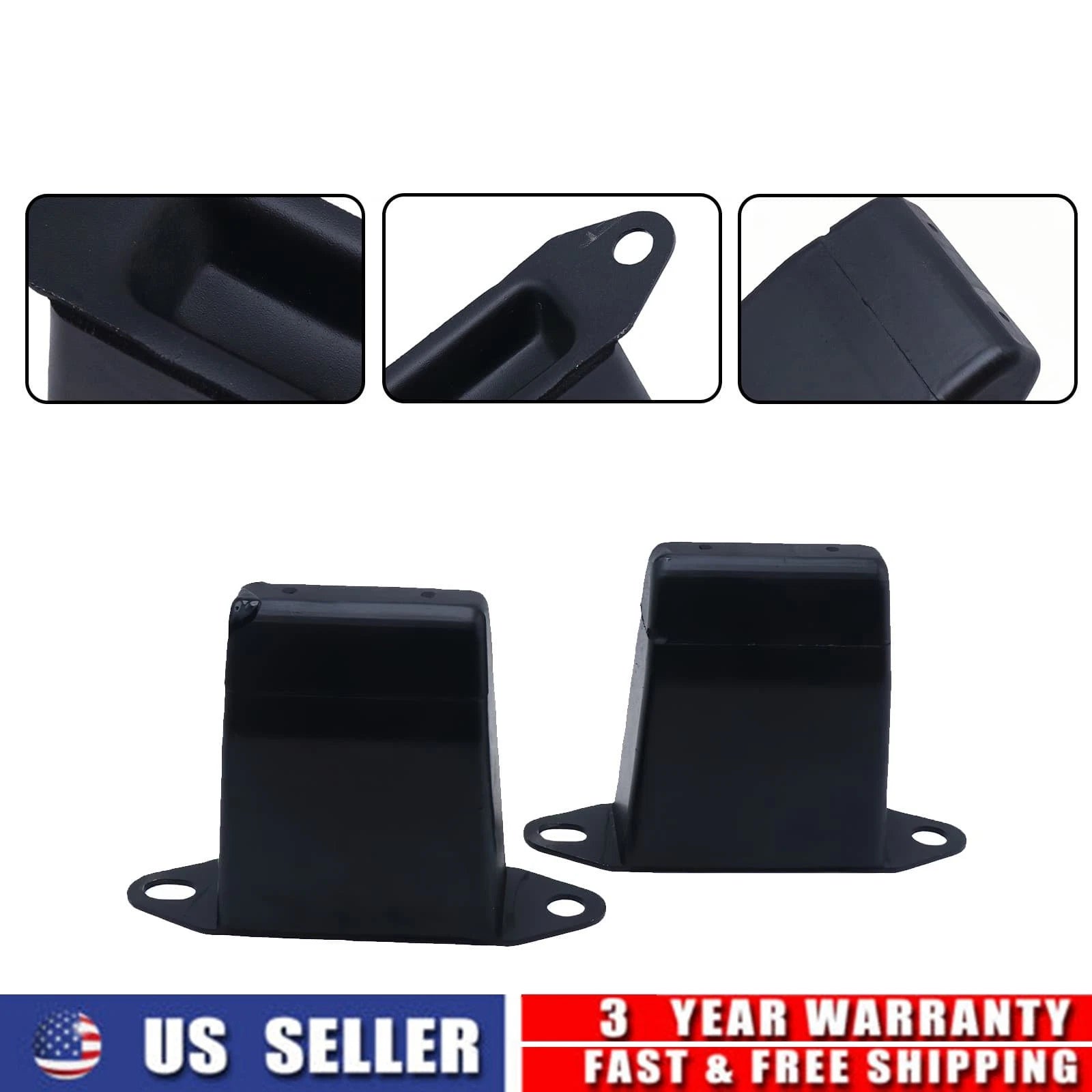 2pc Rear Suspension Bump Stop for Jeep Cherokee XJ (1984–1986) 4"