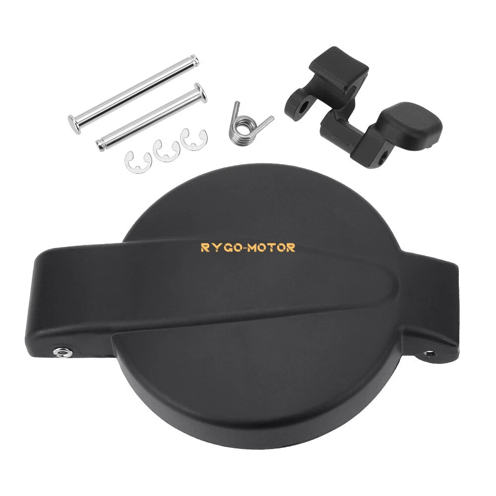Matte Black Fuel Cap with Latch for Honda CB, CL, SL (1969–1976) 17620-HR3-A20
