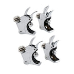 39mm Front Fork Windshield Clamps for Harley Sportster XL 883 1200 (2004–2023)