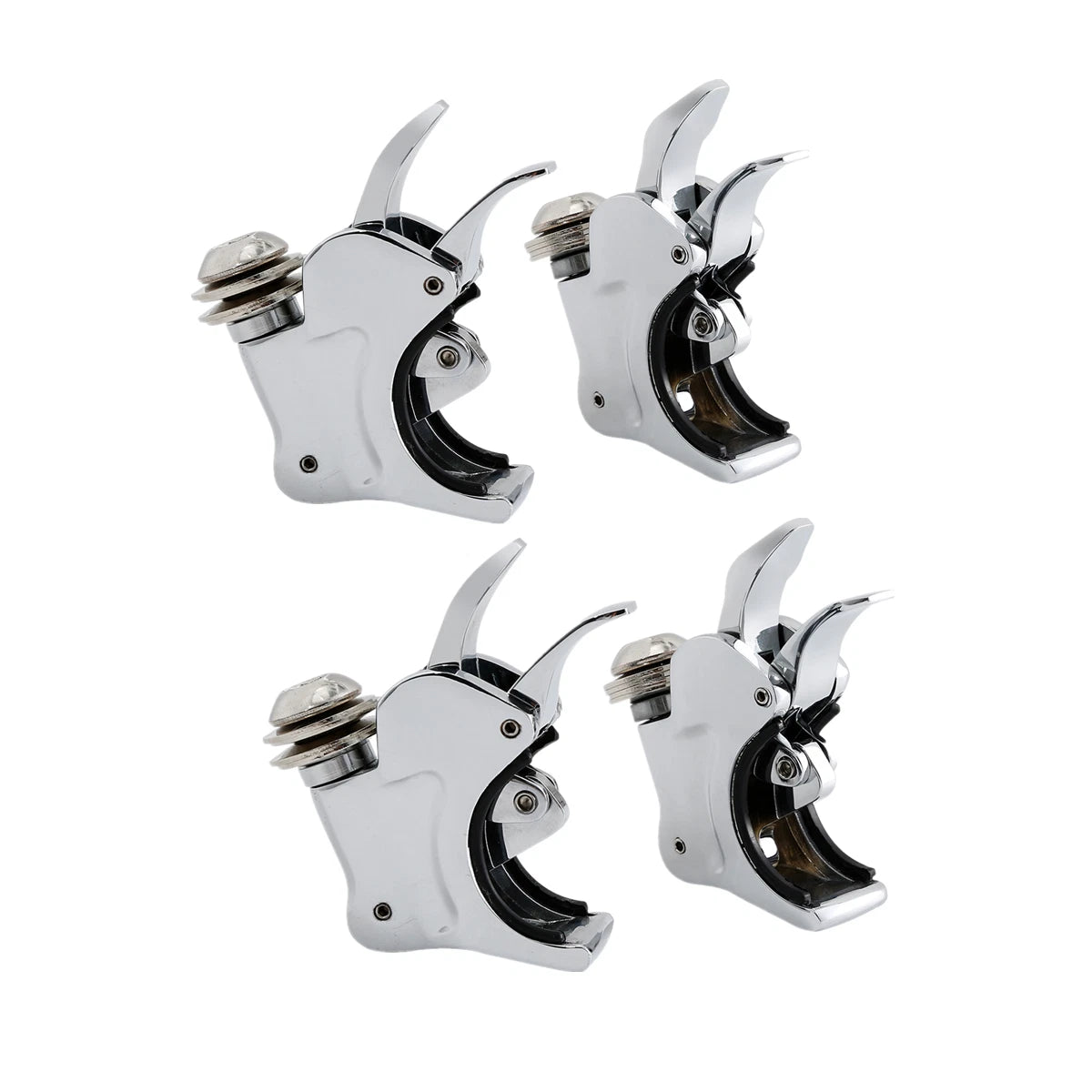 39mm Front Fork Windshield Clamps for Harley Sportster XL 883 1200 (2004–2023)
