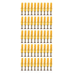 50Pcs Stainless Steel Expansion Screws and Wall Anchors for Drywall