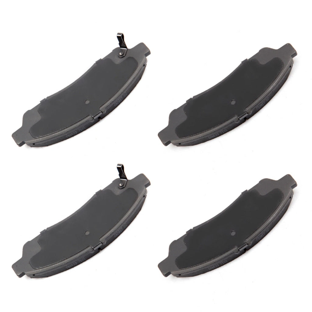 Front Rear Drilled Disc Rotors & Ceramic Brake Pads for Honda Pilot (2009–2022) & Acura ZDX (2010–2013)