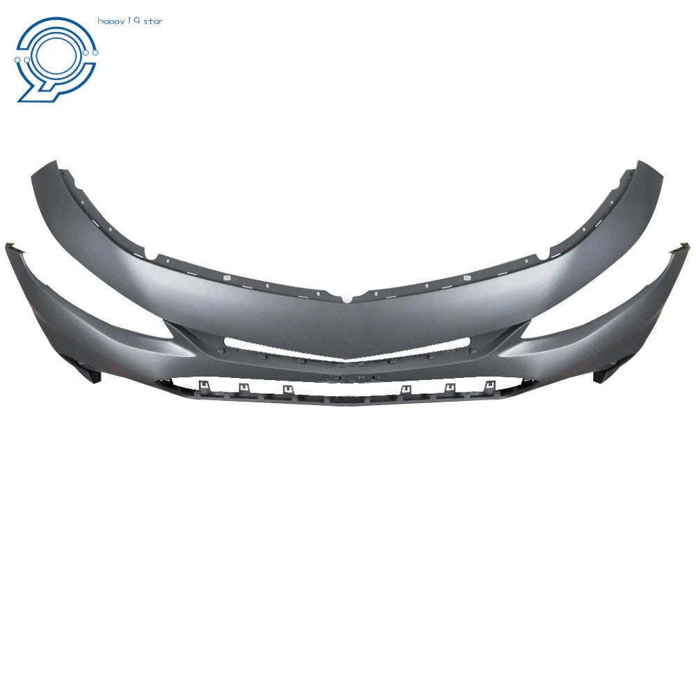 Front Bumper Cover & Grille for Chevy Malibu (2016-2018)
