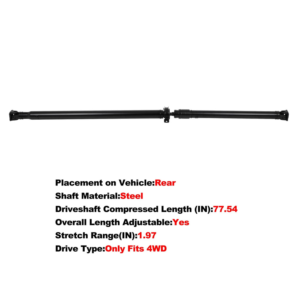 Drive Shaft Rear for Honda Element (2003–2011) 40100-SCW-A02, 40100-SCW-A01