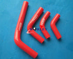 Aluminum Radiator + Blue Hose for Honda CRF250R CRF250X (2004-2009)