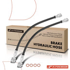 2X Rear Outer Brake Hydraulic Hose for Chevrolet Sonic (2013–2016)