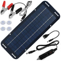 12V 30W Solar Panel Charger for Car RV Boat (Waterproof, Portable)
