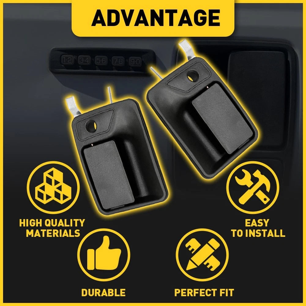 Set of 2 Door Handles for Ford F-250 F-350 F-450 Super Duty (1999–2016)