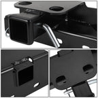 Class-3 Trailer Rear Bumper Tow Hitch Receiver 2" for Jeep Wrangler JK JL (2007–2023)