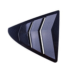Carbon Fiber Look Side Window Louver Shutter Cover Trim for Lexus IS (2013–2020)