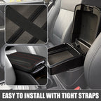 Center Console Armrest Cover for Nissan Qashqai (2020–2021) Black Red