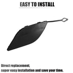 Tow Hook Eye Hole Cover for Mercedes-Benz GLK350 (2010–2015) Matte Black
