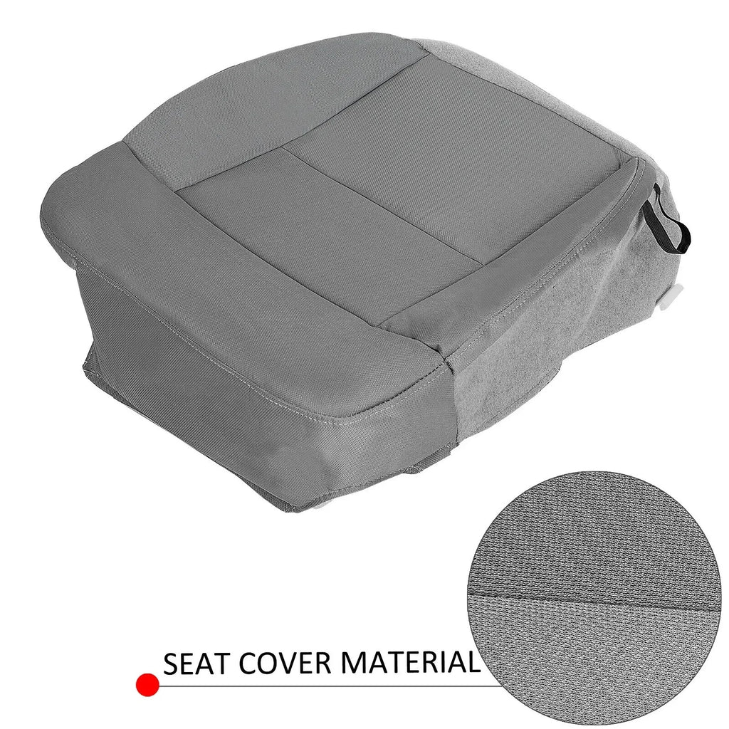 Driver Bottom Cloth Seat Cover for Ford F150 (2004–2008) - Gray
