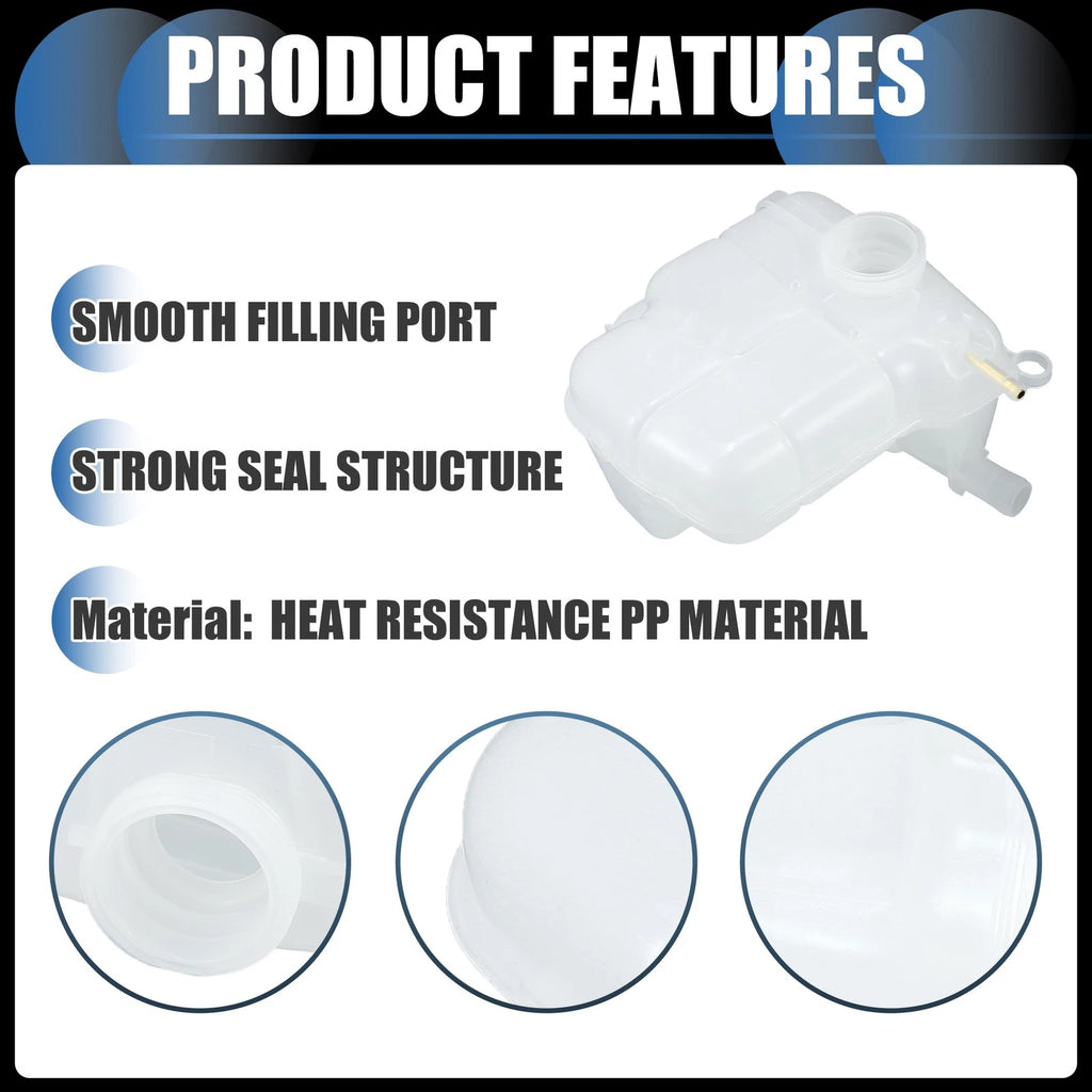 Coolant Expansion Overflow Tank No. 13256823/13370133 for Chevrolet Cruze (2016)