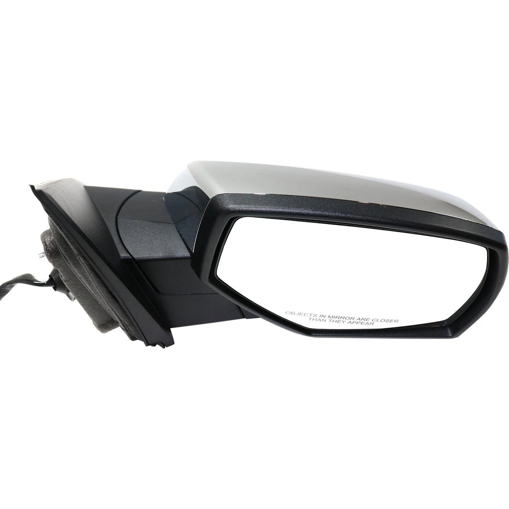 Set of 2 Heated Manual Fold Mirrors for Chevrolet Silverado 1500 (2014–2018)