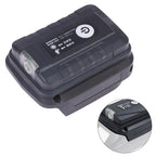 18V USB Adapter with Dual 5V 2A Outputs and 45lm LED Light