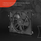 Cooling Fan Assembly with Shroud for Honda Odyssey (2011–2017)
