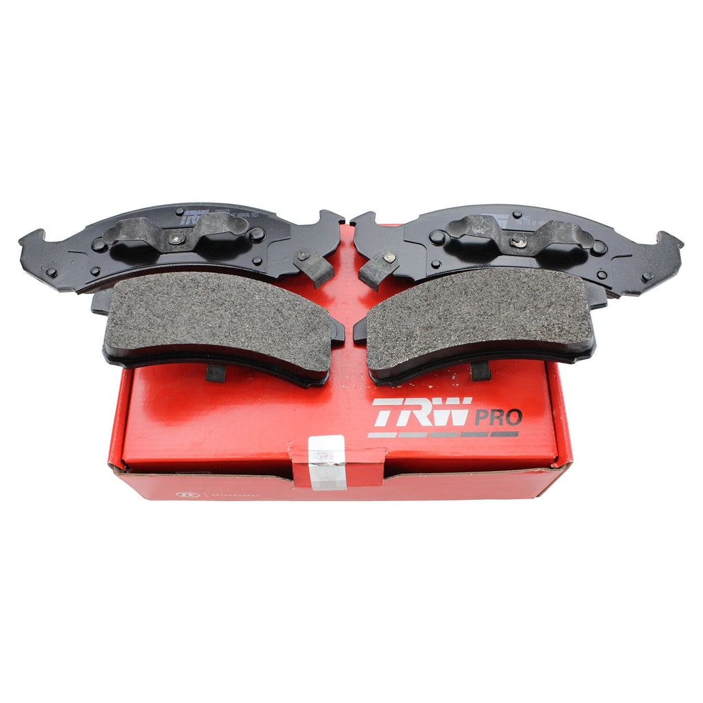 Set of 4 TRW Pro Front Metallic Brake Pads for Buick Oldsmobile Pontiac Chevy Cadillac