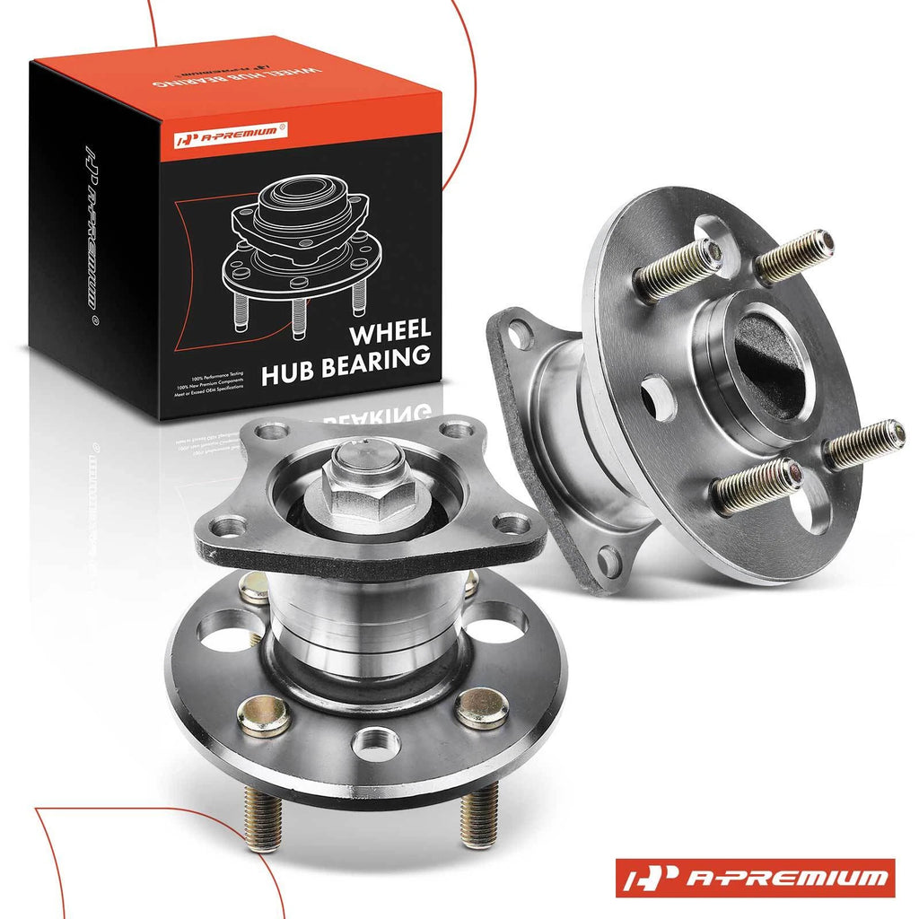 2X Rear Wheel Hub & Bearing Assembly for Toyota Corolla (1993–2002)