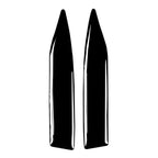 2X Anti-Collision Rearview Side Mirror Protector Trim - Universal Fit
