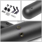 3" Black Step Bar Nerf Running Boards for Ford F250 F350 Super Duty (1999–2016)