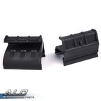 Set of 4 Rear Window Soft Top Retainers for Jeep Wrangler JK (2007–2018)