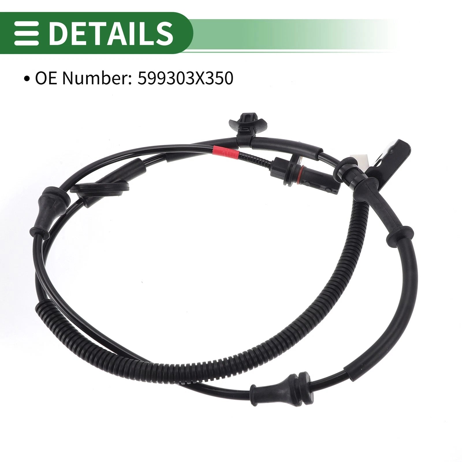 ABS Wheel Speed Sensor No. 599303X350 for Hyundai Elantra (2014–2016) Right Rear