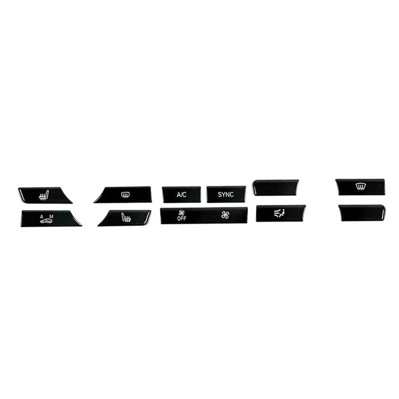 AC Heater Switch Buttons for BMW X3 F25 2015-2017 (2 x Black)
