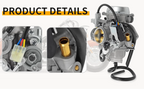 Carburetor & Intake Manifold for Honda VTX1300 C/R/S/T (2003–2009)