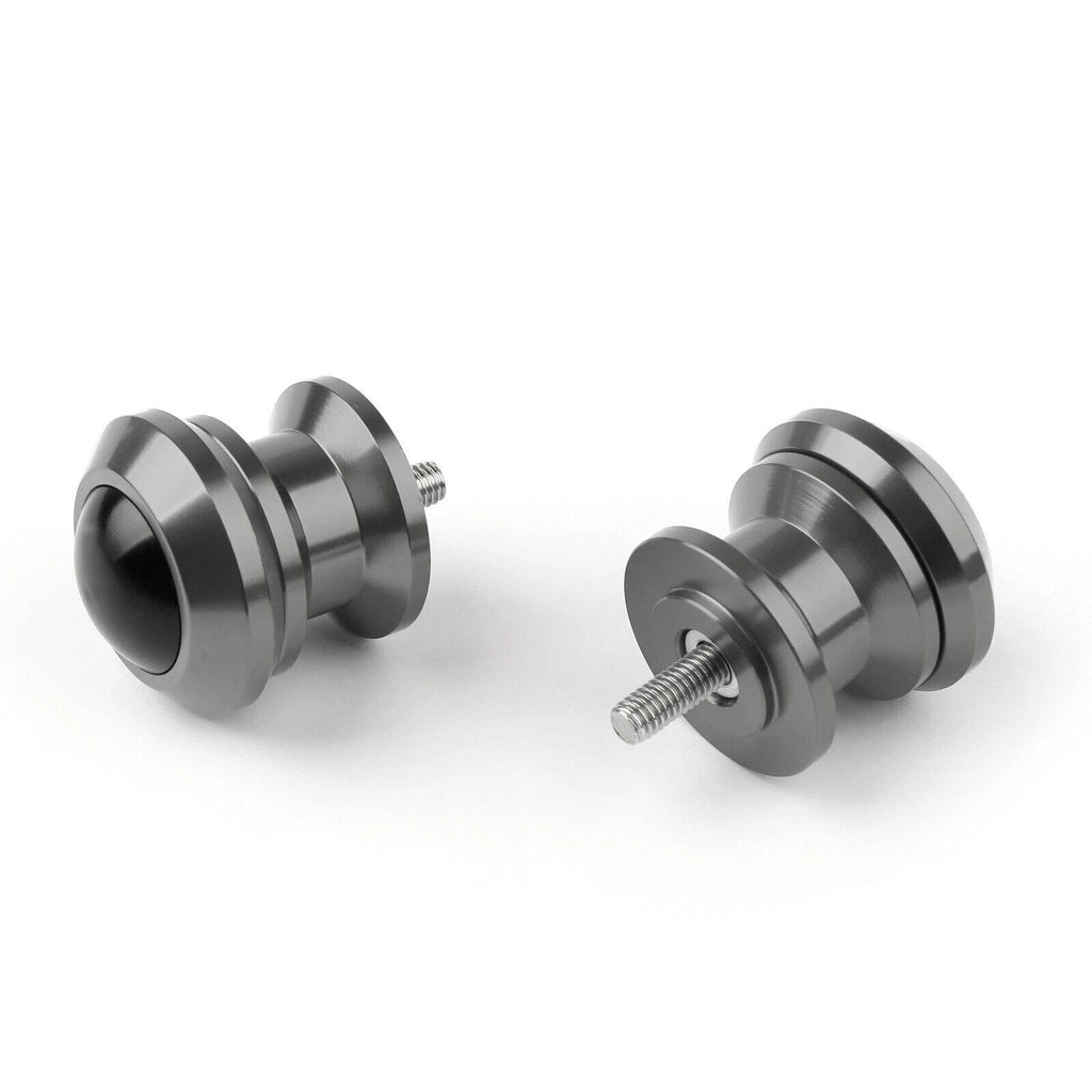 Pair of 6mm Swingarm Sliders Spools for Yamaha MT01 MT09 YZF-R3 R1 (2001–2023)