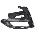 Replacement Black Gloss/Painted ABS Plastic Front Driver Side Fog Light Bezel
