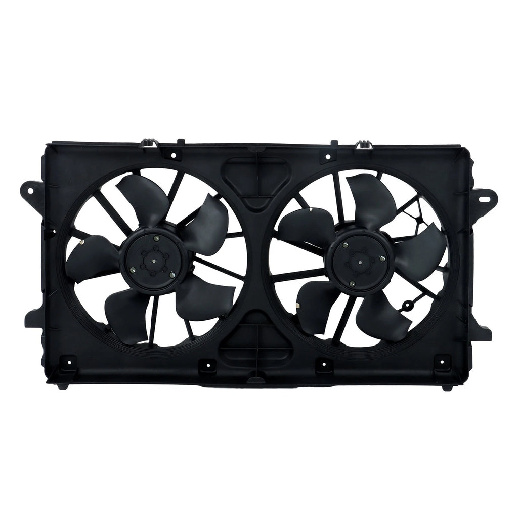 Dual Radiator Fan Assembly for Chevy Suburban Tahoe GMC Yukon (1999–2006)