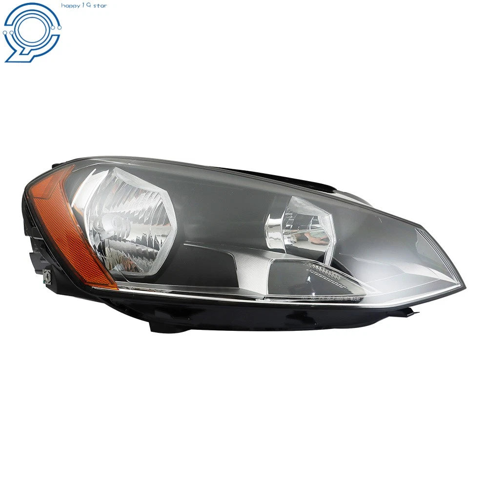 Headlight for Volkswagen Golf MK7 (2015–2017) Halogen Right Side