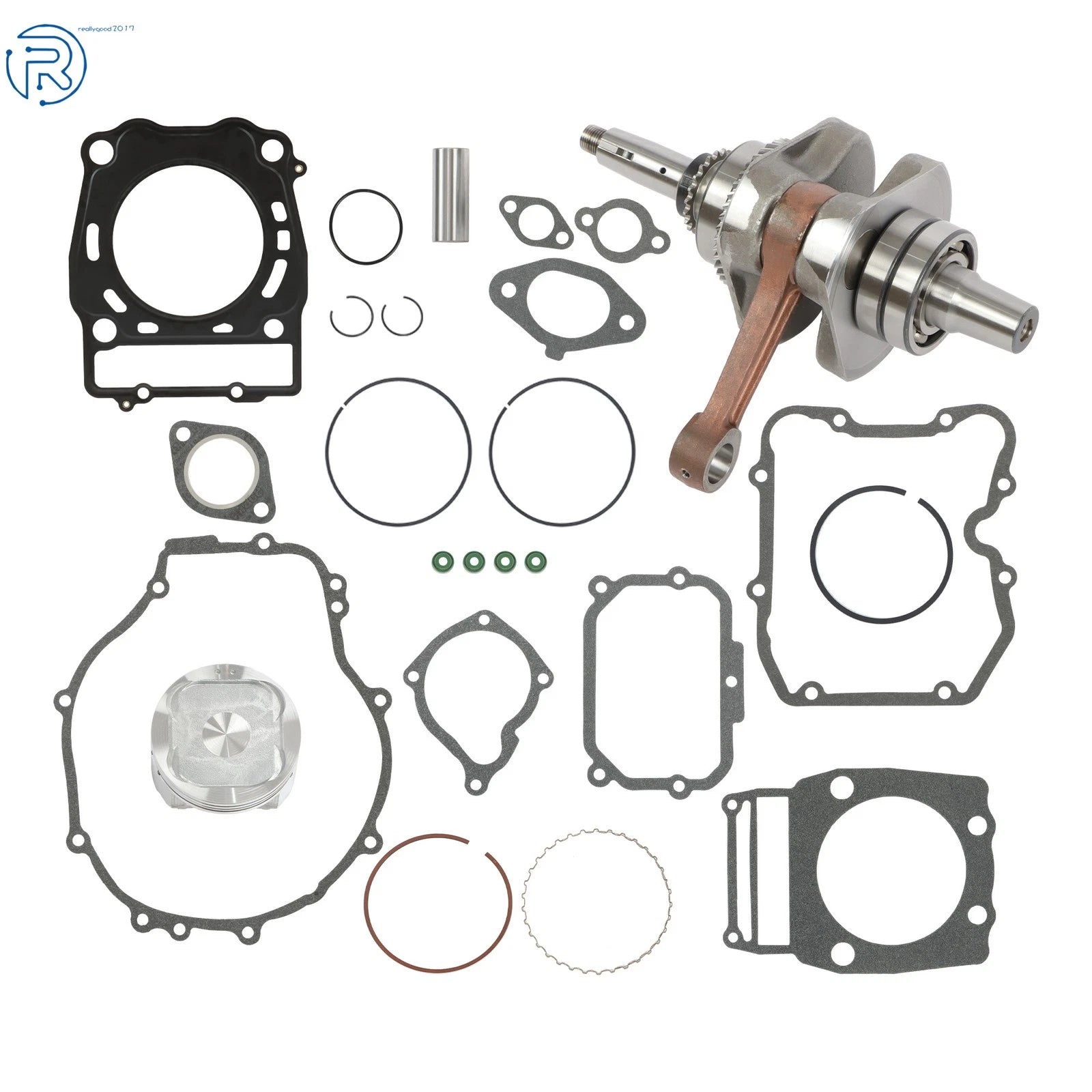 Crankshaft, Overhaul Pad, Piston Sleeve for Polaris Sportsman 500 (1996–2007)