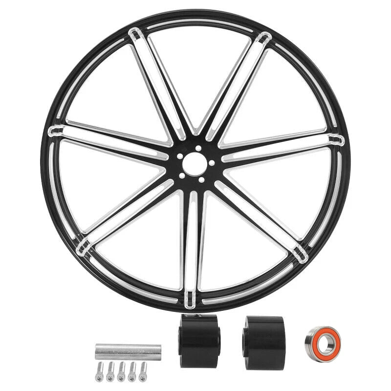 21" Front Wheel Rim & Dual Disc Hub for Harley Touring ABS (2008–2025)