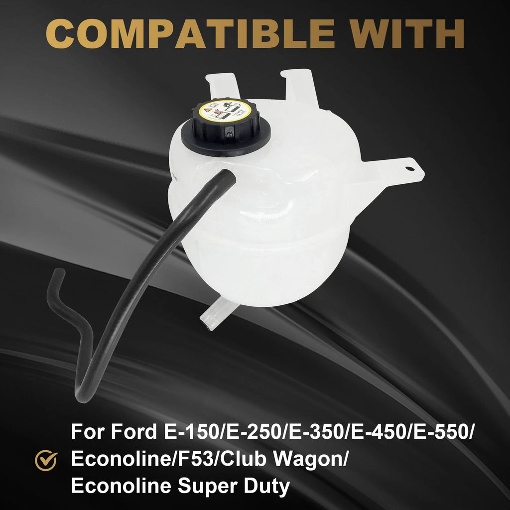 Coolant Expansion Tank for Ford E-Series E-150 E-250 E-350 F53 (2000-2014)