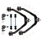 Set of 6 Front Upper Control Arms with Ball Joints for GMC Sierra 1500 (1999–2006)