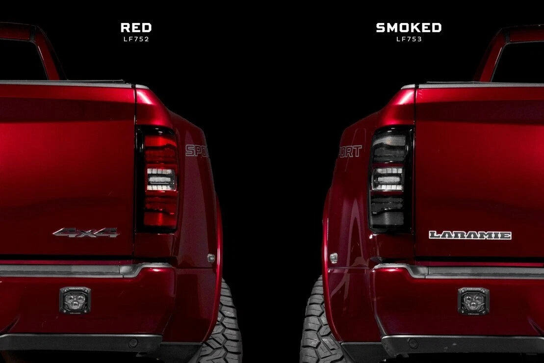 Morimoto XB LED Tail Lights RED Lens Replacement for 2019–2022 Ram 2500 3500