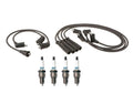 Denso 7mm Wire Set & 4 Iridium TT Spark Plugs for 2.0L 2.6L L4 SOHC
