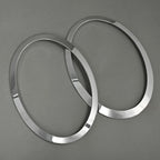 Chrome Headlight Ring Bezel Cover Trim for Mini Cooper S F55 F56 F57 (2014–2021)